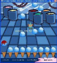 Dodging scoops from the Ice Cream Machine